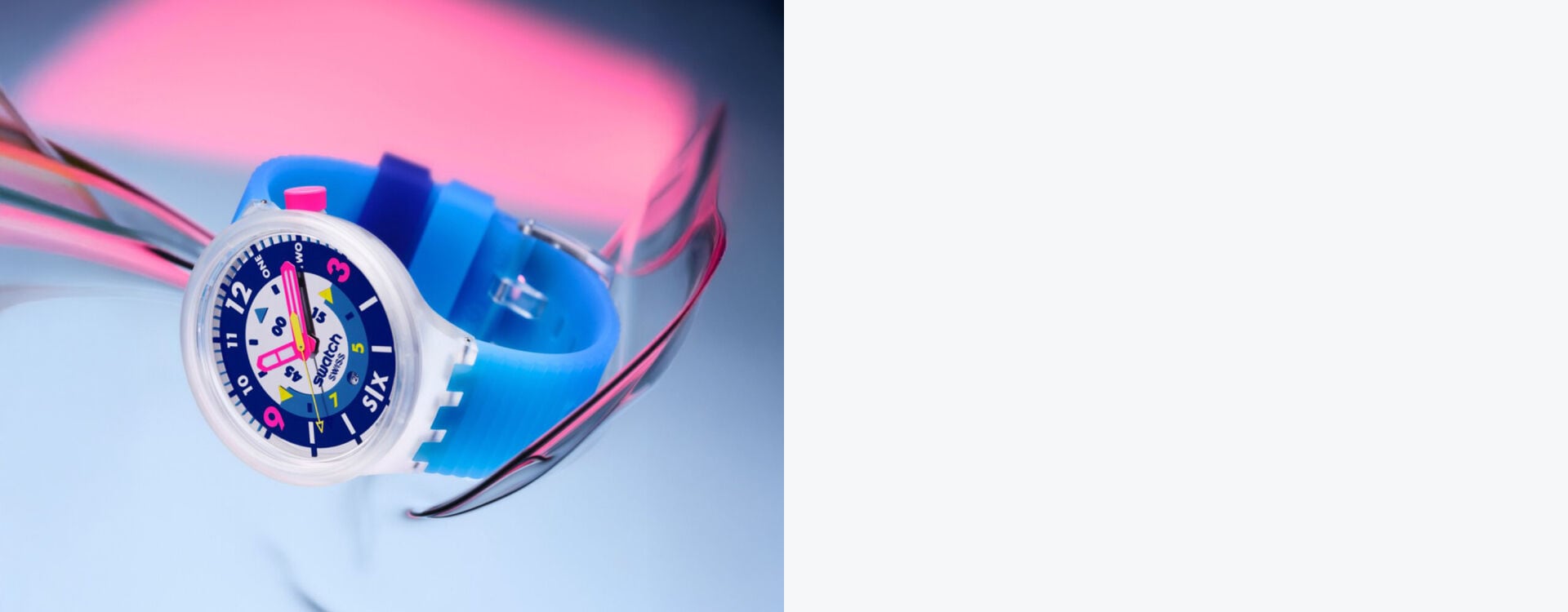 SWATCH NEON HIELO - SB01K400